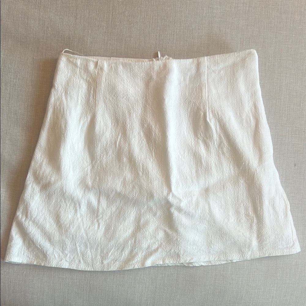 Princess Polly White A-Line Mini Skirt Casual